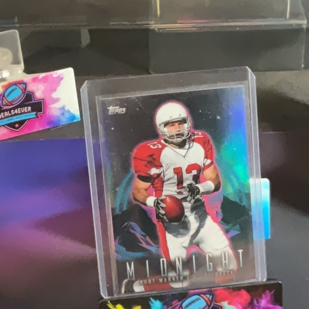 Topps Midnight Kurt Warner Holo